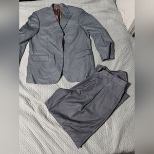 Earvin Magic Johnson Elegant Gray Men's Suit